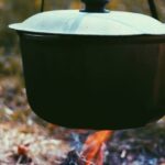 Dutch Oven - Campfire Dutch Oven on Tripod Rack