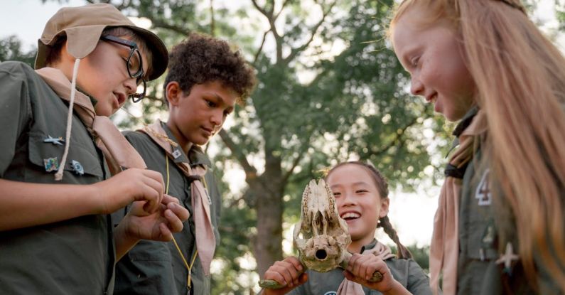 Jamboree - A Group of Scouts