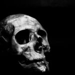 Dead Reckoning - Grayscale Photography of Human Skull