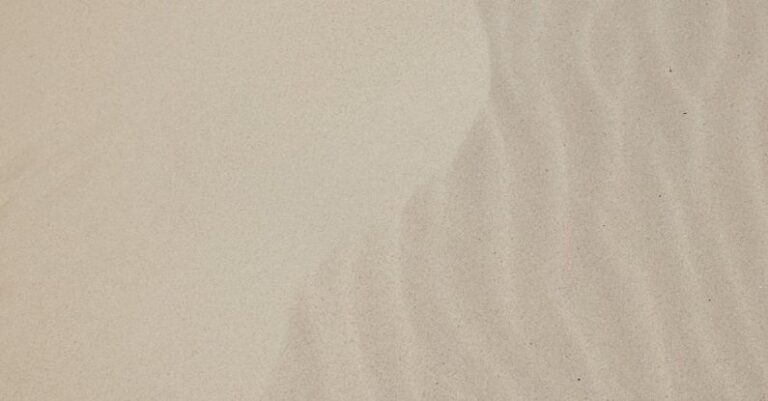 Desert Climates - White sandy surface on sea shore