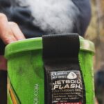 Camp Stove - Black and Green Container
