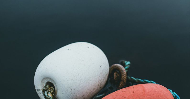 Knots - Fishing Floats and Ropes on Water